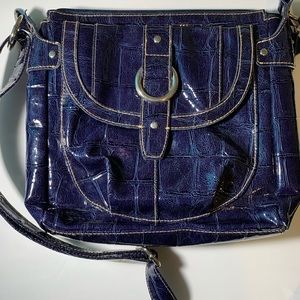 Sag Harbor Black Crossbody Purse Handbag.